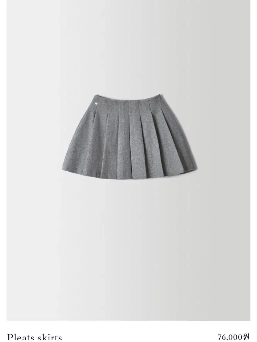 온드민 플리츠 스커트 pleats skirts 그레이 s